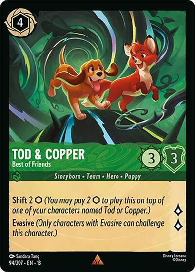 Tod & Copper, Best of Friends (0094) - Cold Foil