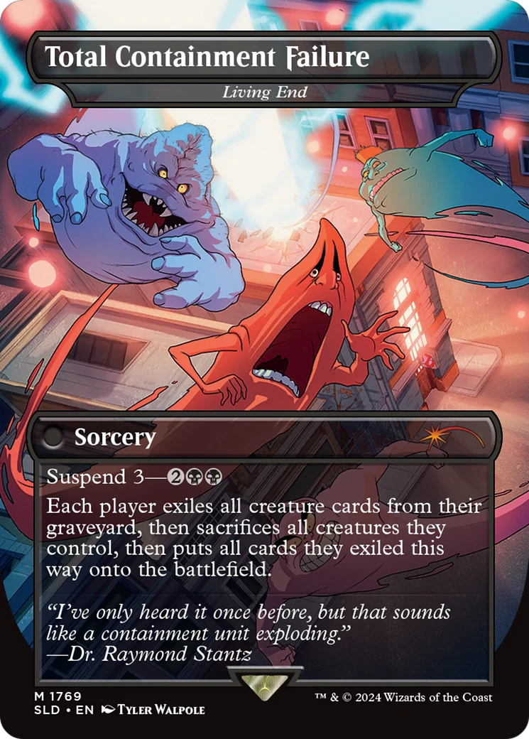 Total Containment Failure [Living End] (1769) (Borderless) (SLD) - Rainbow Foil