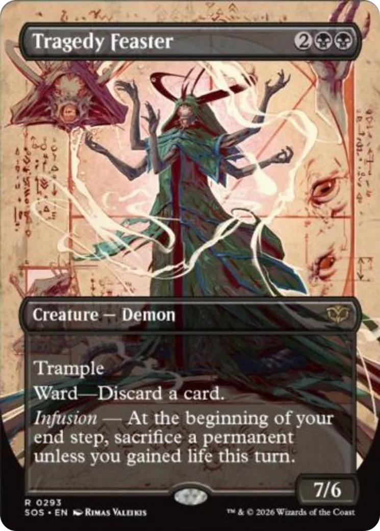Tragedy Feaster (0293) (Borderless) (SOS) - Foil