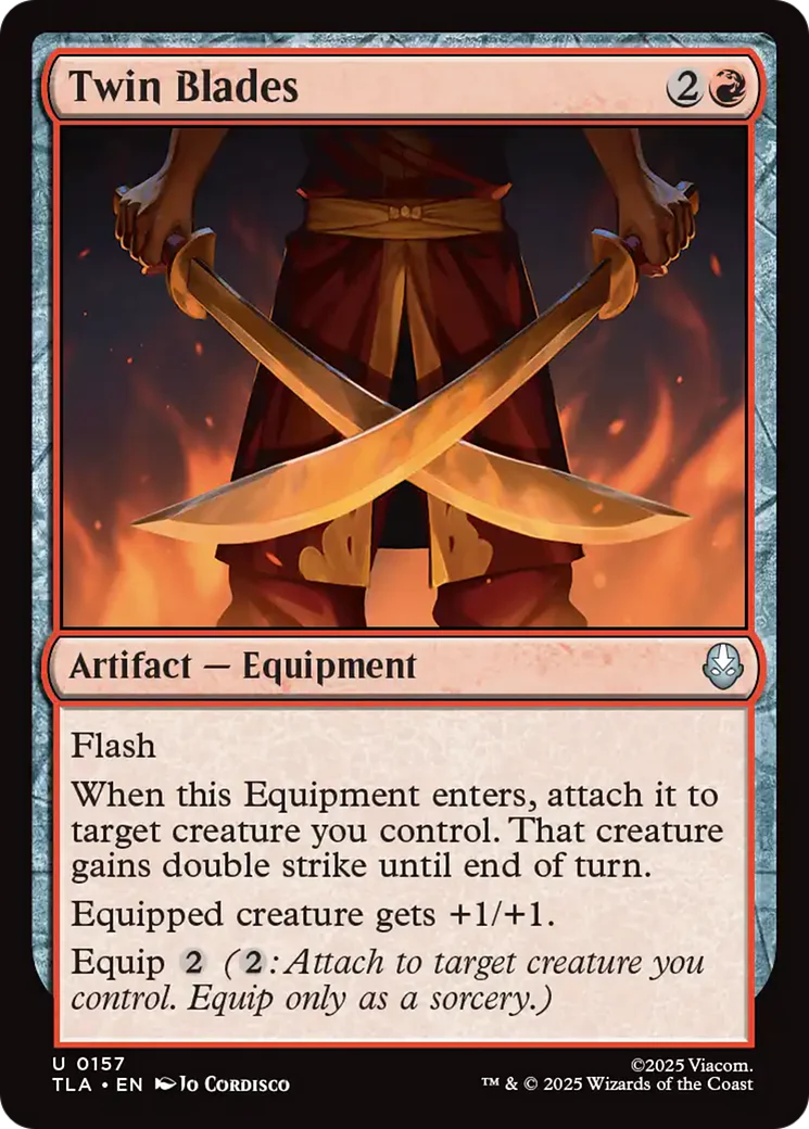 Twin Blades (TLA) - Foil