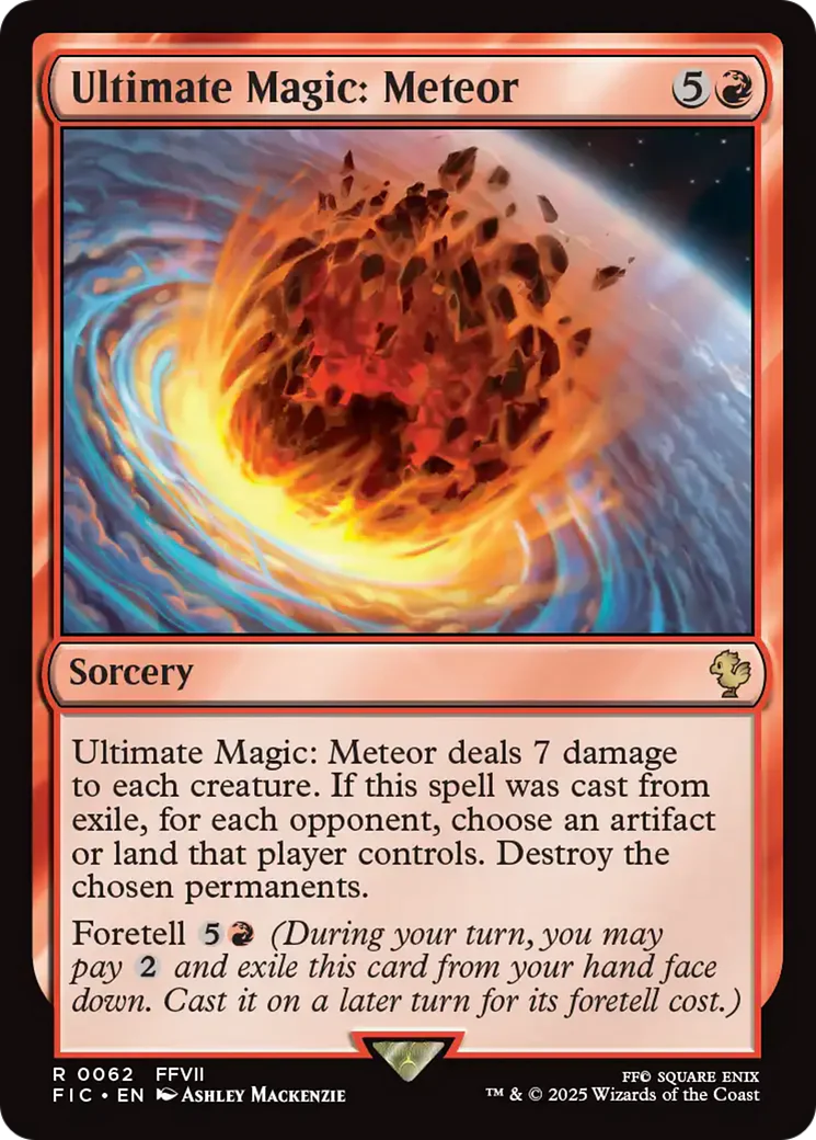 Ultimate Magic: Meteor (FIC) - Surge Foil