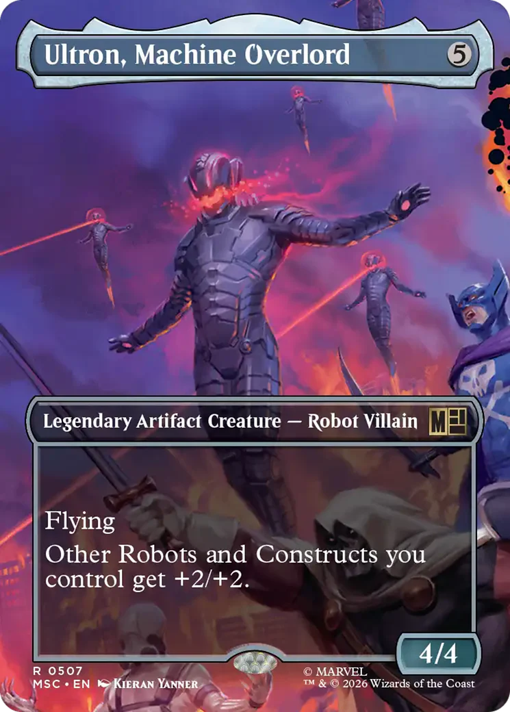 Ultron, Machine Overlord (0507) (Borderless) (MSC)