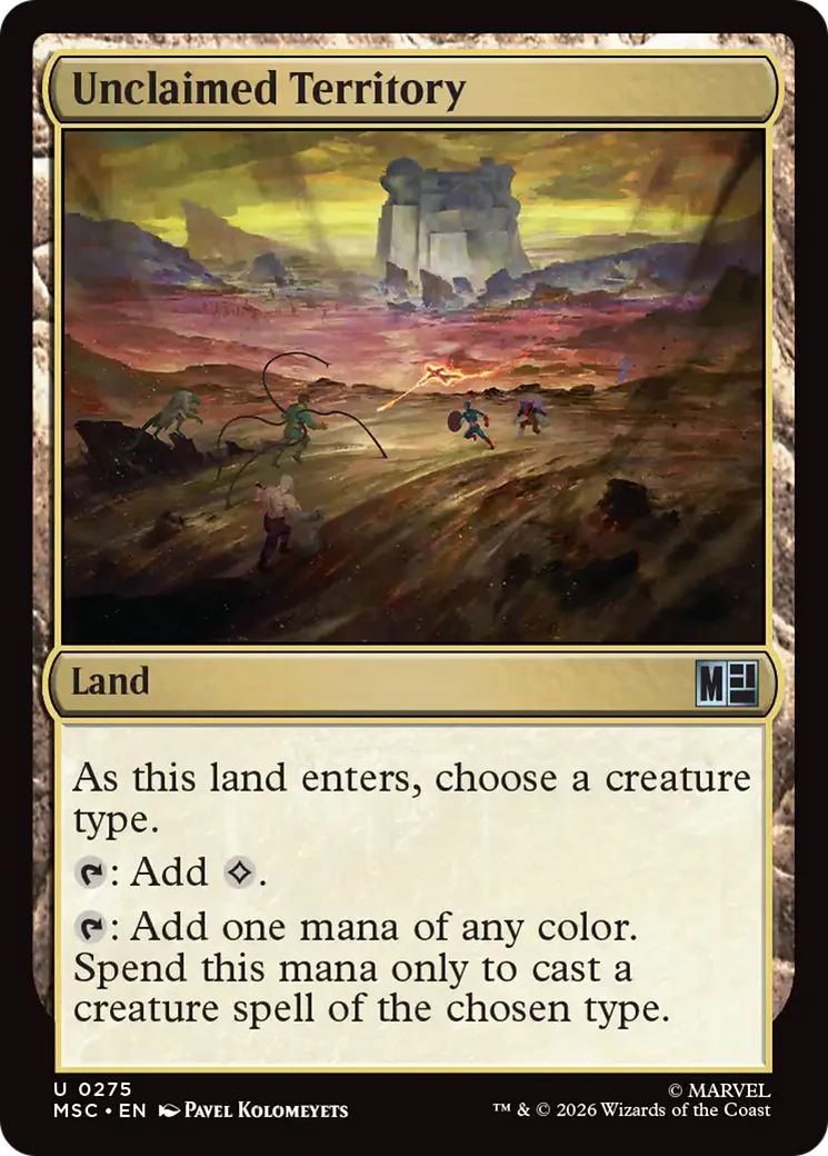 Unclaimed Territory (0275) - Surge Foil