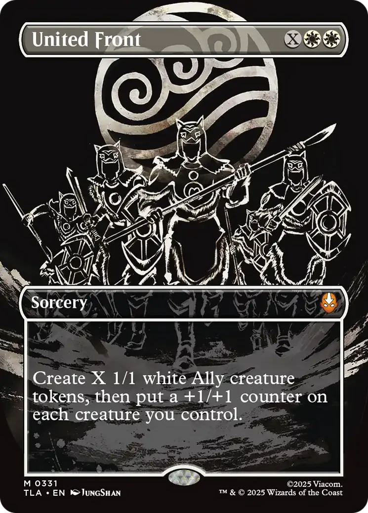 United Front (0331) (Borderless) (TLA) - Foil
