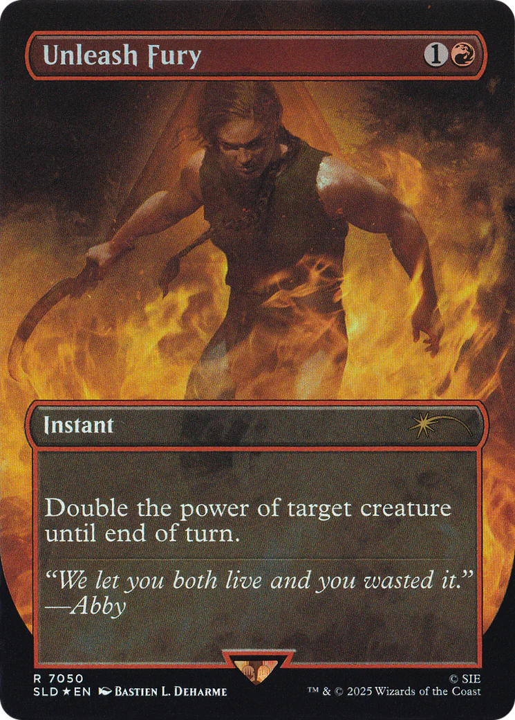 Unleash Fury (7050) (Borderless) (SLD)