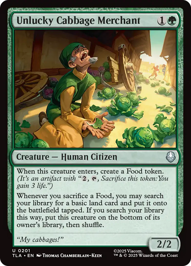 Unlucky Cabbage Merchant (TLA)
