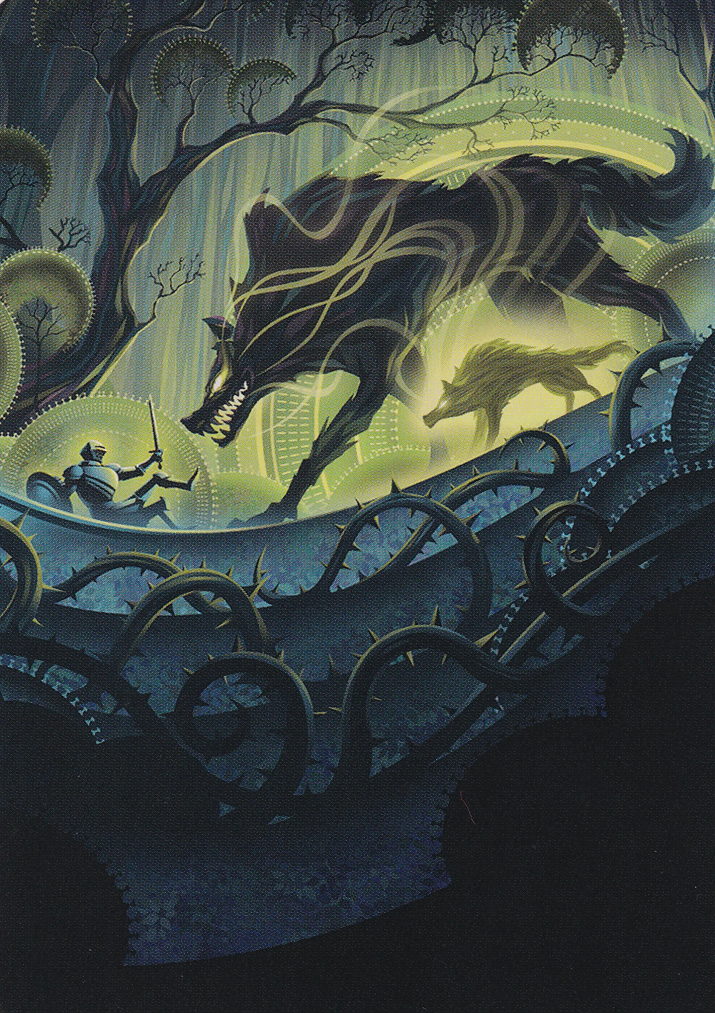 Unnatural Growth (75/81) Art Card (AWOE)
