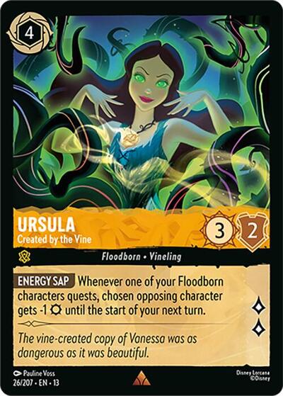 Ursula, Created by the Vine (0026) - Cold Foil