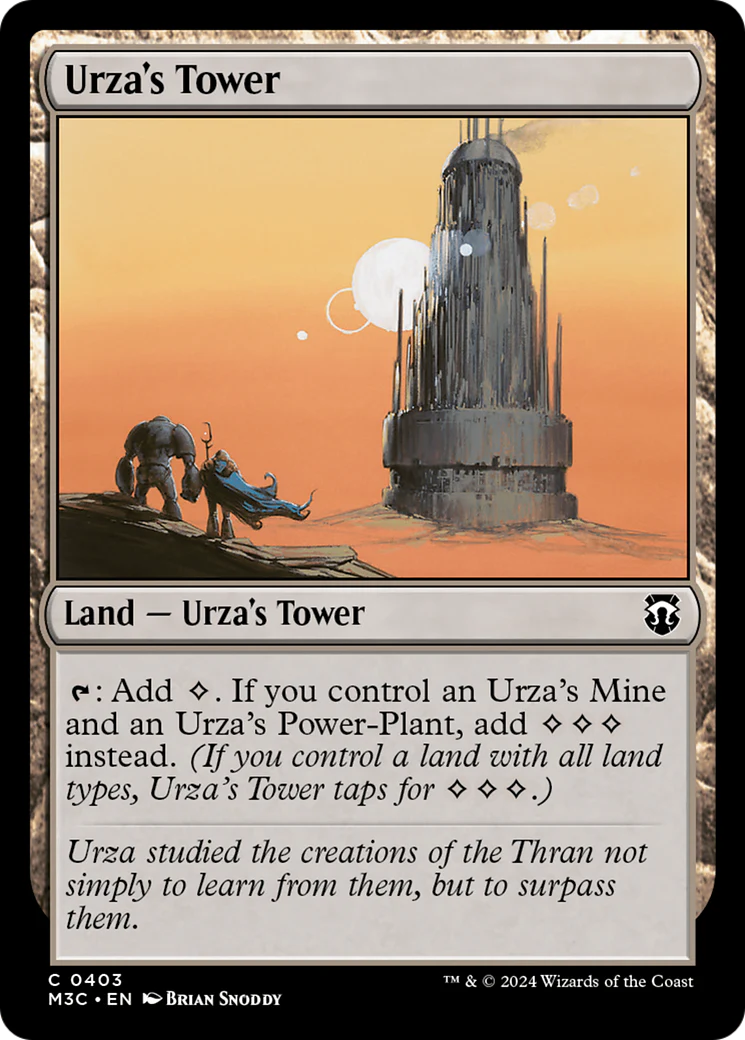 Urza's Tower (M3C) - Ripple Foil
