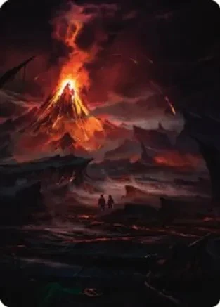 Valley of Gorgoroth (80/81) Art Card (ALTR)