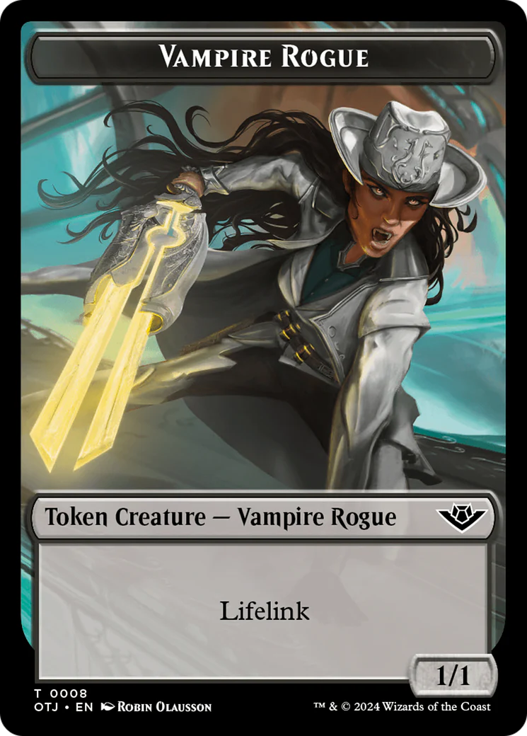 Vampire Rogue Token (0008) (TOTJ)