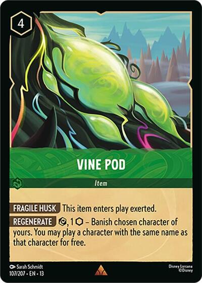 Vine Pod (0107) - Cold Foil