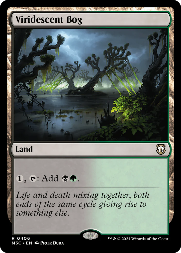 Viridescent Bog (M3C) - Ripple Foil