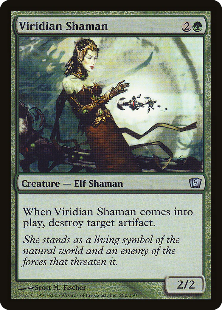 Viridian Shaman (9ED) - Foil