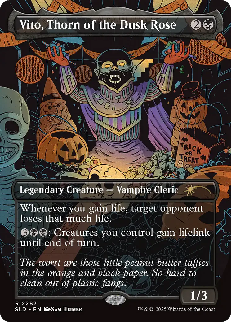 Vito, Thorn of the Dusk Rose (2282) (Borderless) (SLD)