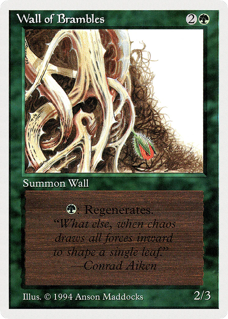 Wall of Brambles (SUM)