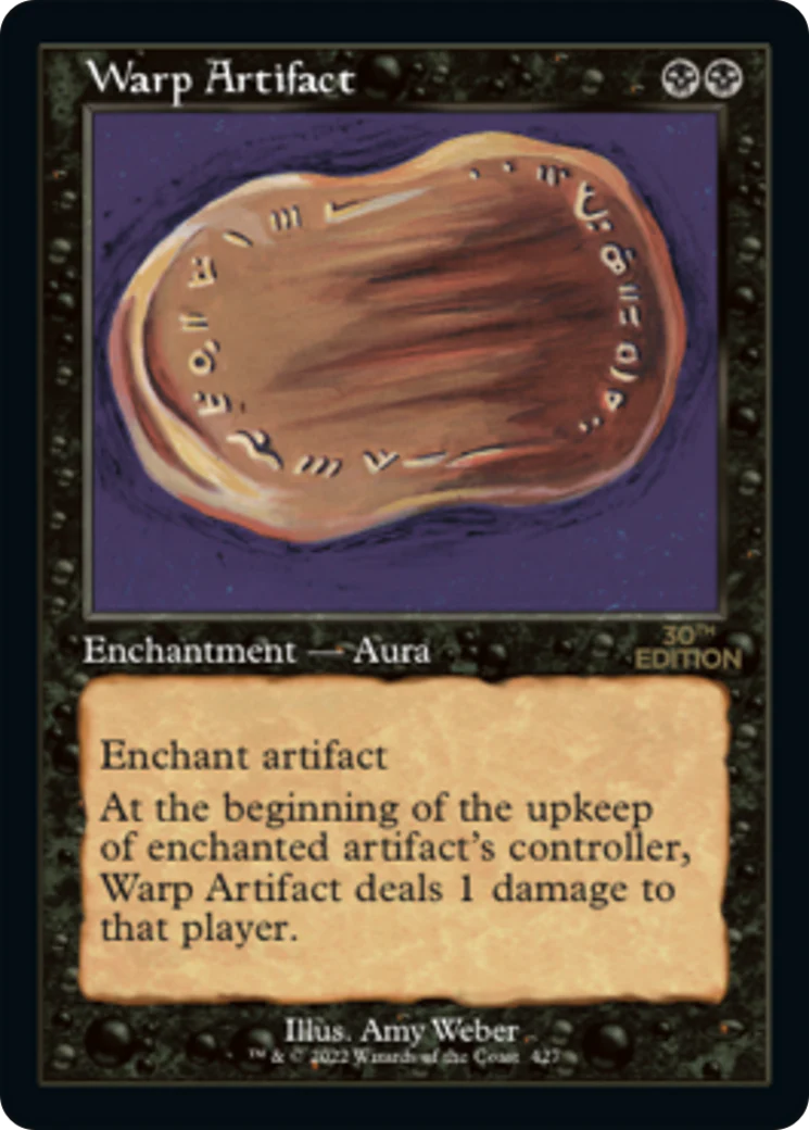 Warp Artifact (Retro Frame) (30A)