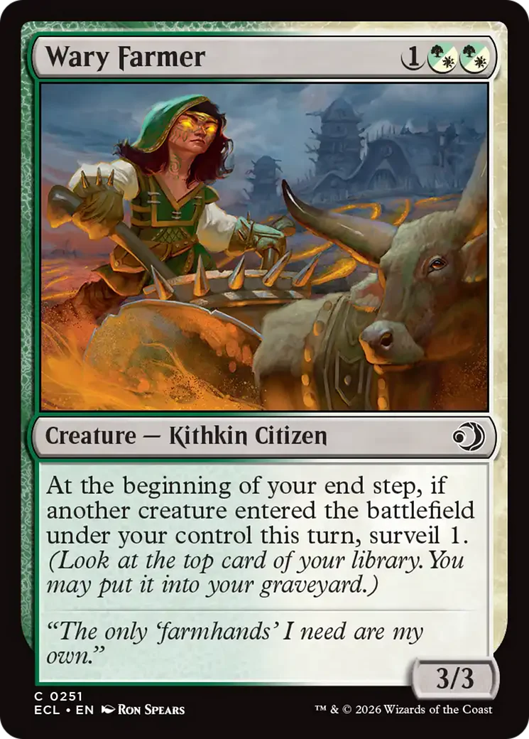 Wary Farmer (ECL) - Foil