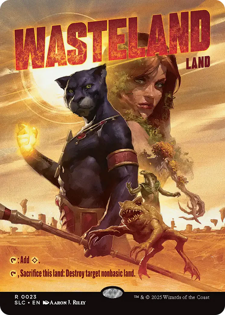 Wasteland (0023) (Showcase) (SLC) - Foil