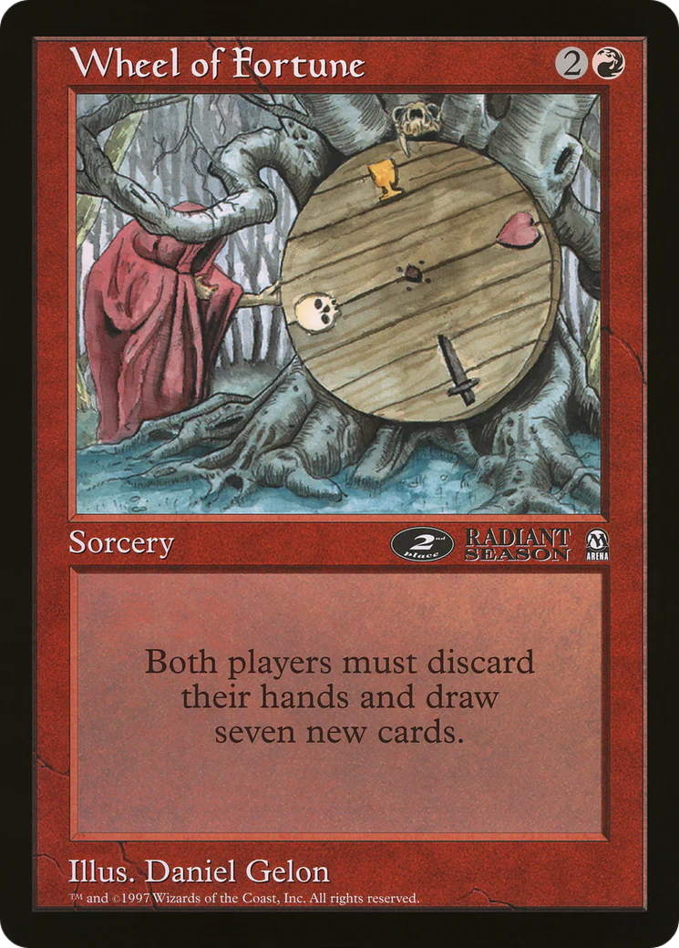 Wheel of Fortune (2nd Place) (Oversized) (Arena League Promo) (OLEP)
