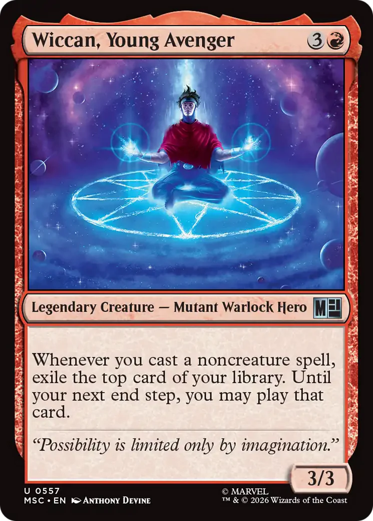 Wiccan, Young Avenger (MSC)