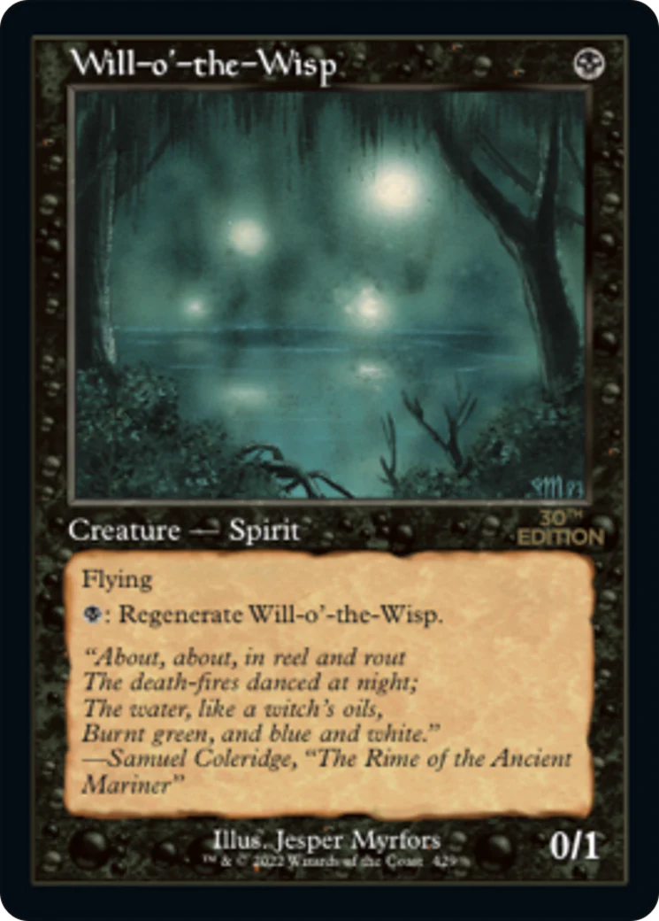Will-o'-the-Wisp (Retro Frame) (30A)