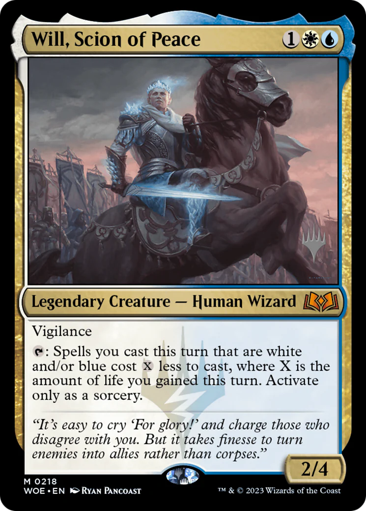 Will, Scion of Peace (0218) (Promo Pack) (PWOE)