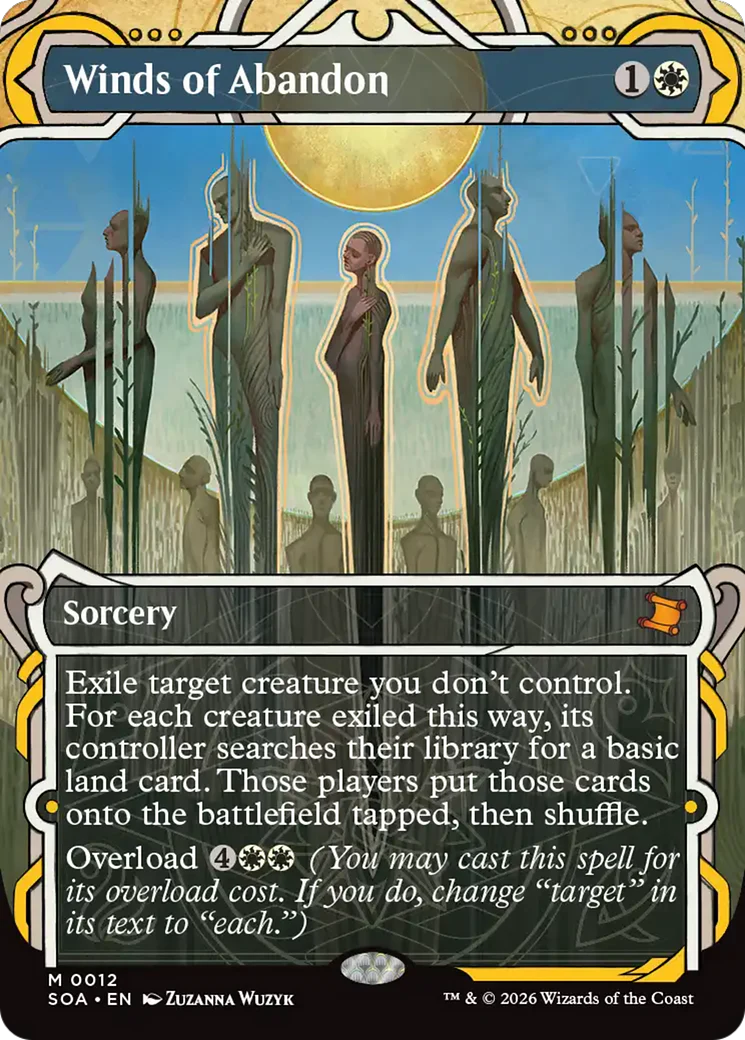 Winds of Abandon (0012) (Showcase) (SOA) - Foil
