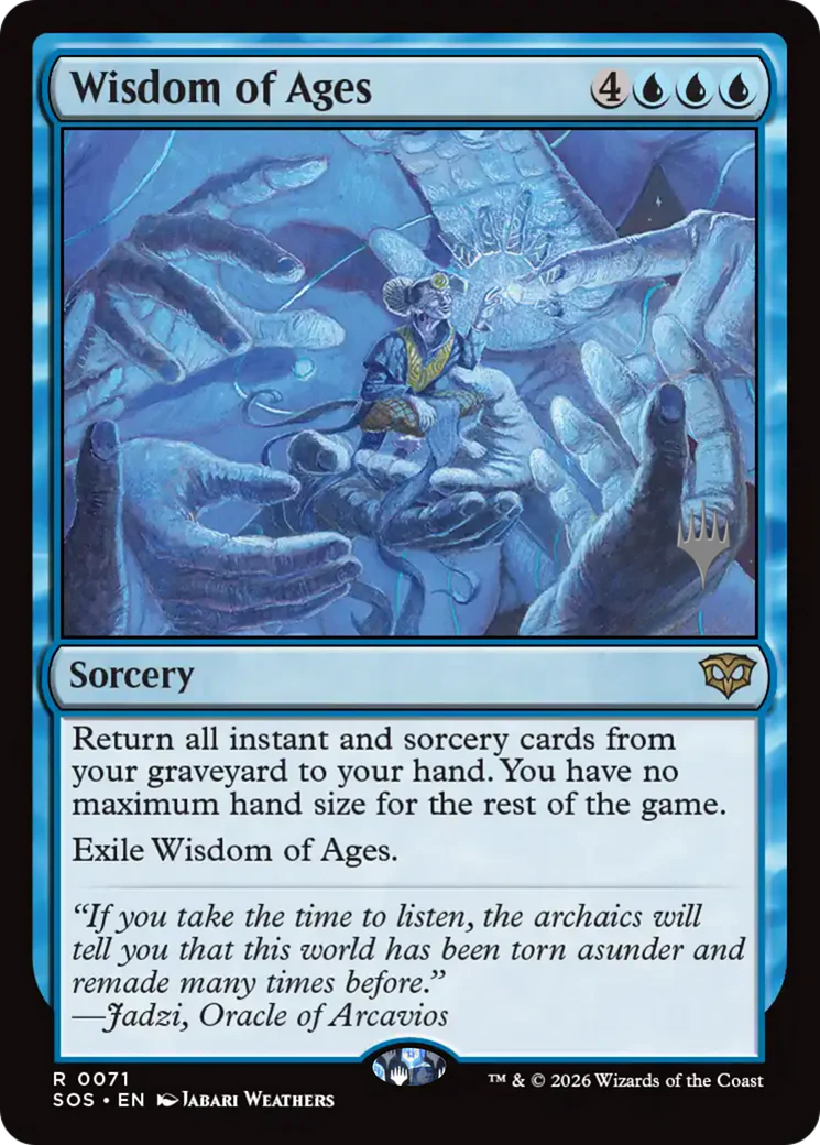 Wisdom of Ages (0071) (Promo Pack) (PSOS) - Foil