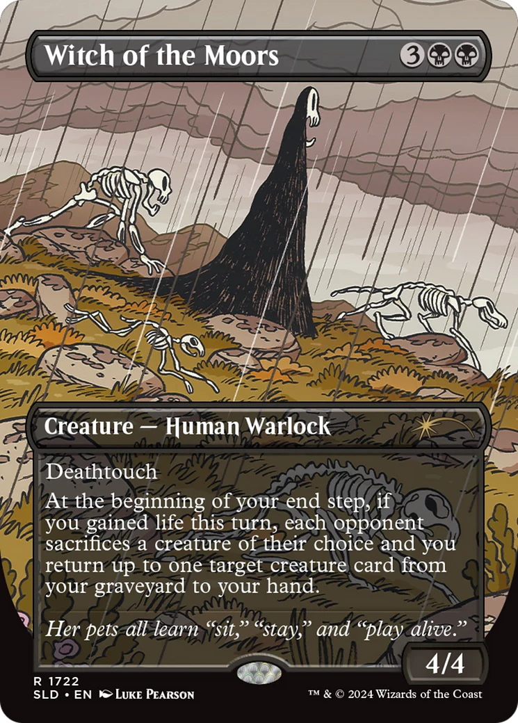 Witch of the Moors (1722) (Borderless) (SLD) - Foil