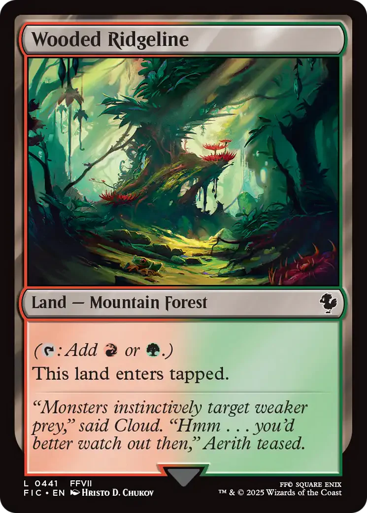 Wooded Ridgeline (FIC) - Surge Foil