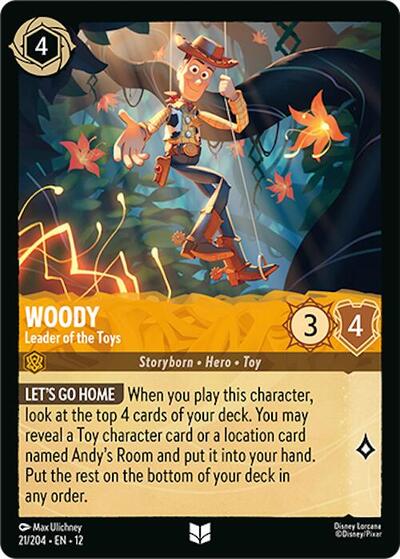 Woody, Leader of the Toys (0021) - Cold Foil