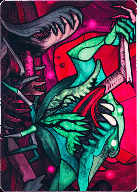 Yargle, Glutton of Urborg (72/81) Art Card (AMOM)