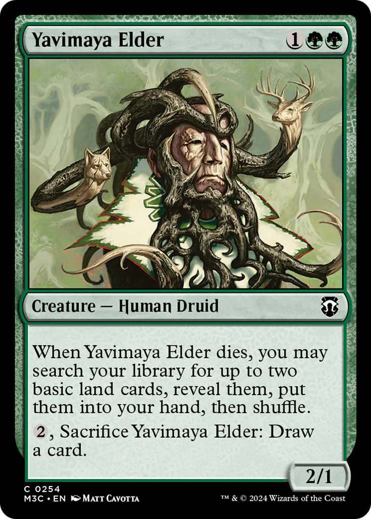 Yavimaya Elder (M3C) - Ripple Foil