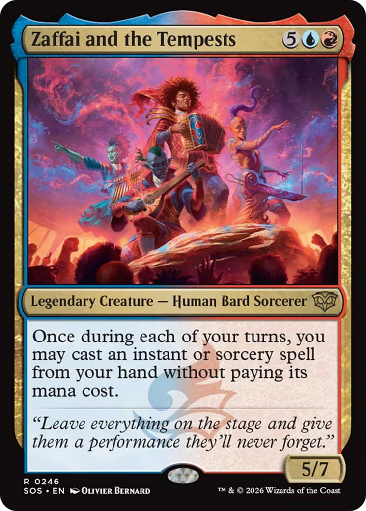 Zaffai and the Tempests (SOS) - Foil